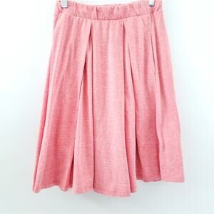 LuLaRoe Madison Heathered Red A-Line Skirt XS XSMALL Spring Summer XS